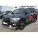 Защита передняя Shark 76 мм для Toyota Land Cruiser 200 TRD 2019-2021